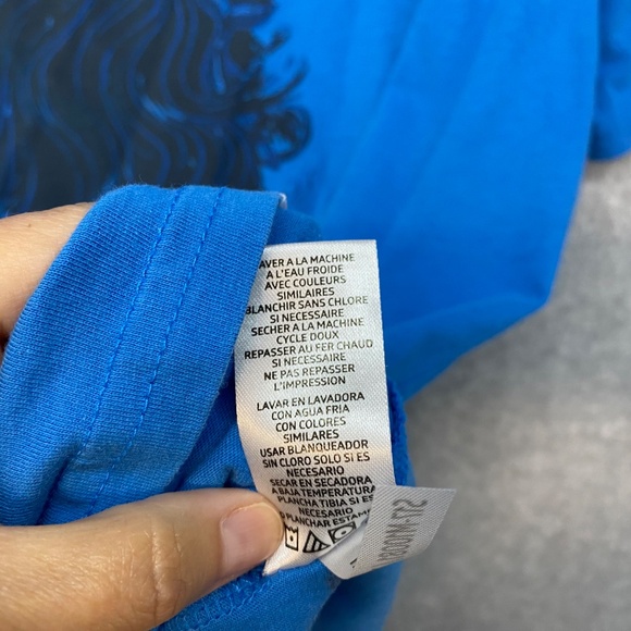 Life is Good Shirt Mens Large Blue Keep it Salty Beard Guy Beanie Sailor - Picture 9 of 11